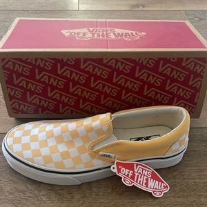 Yellow Checker Vans